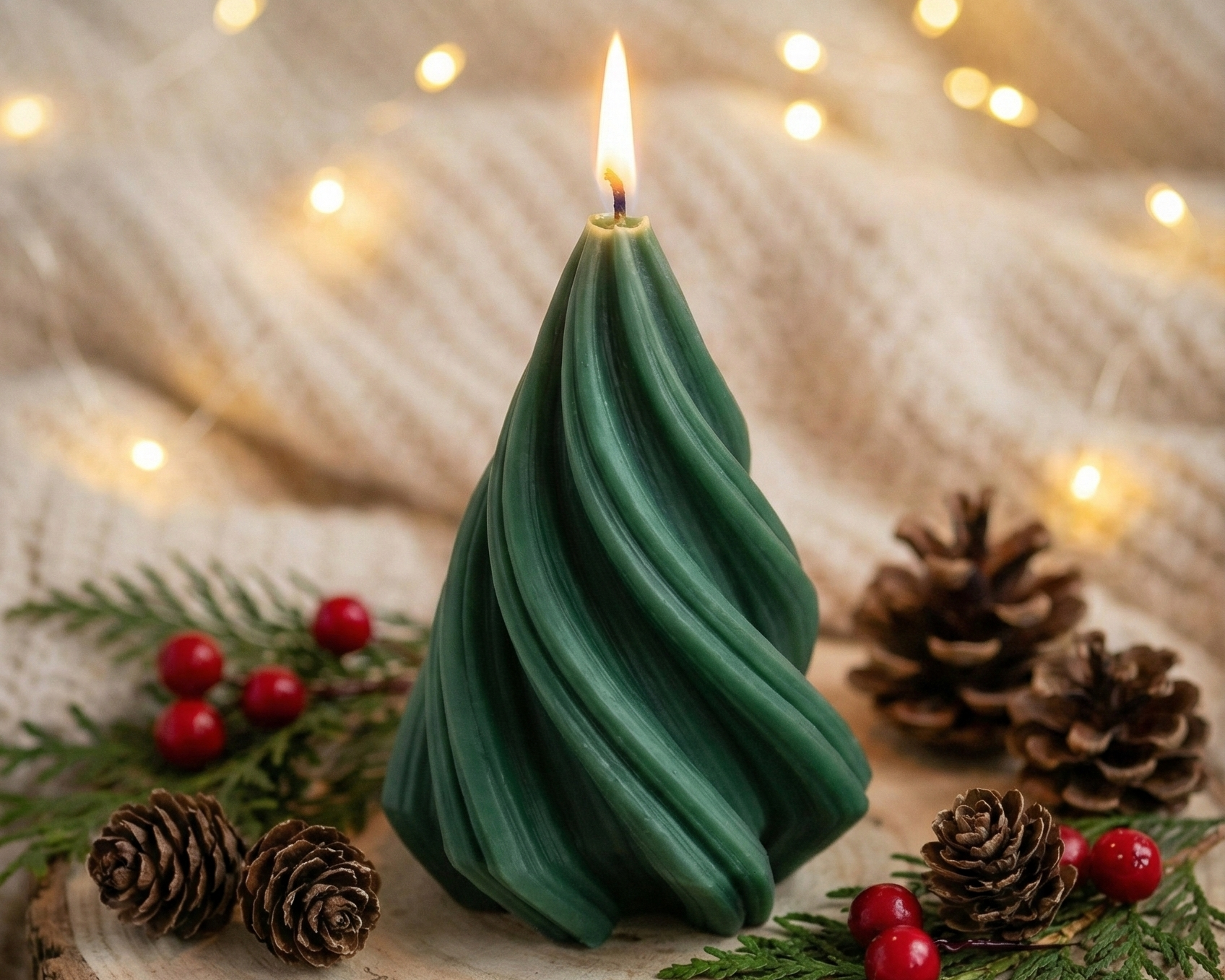 🎄 Merry Green Twist - Cozy Holiday Décor.