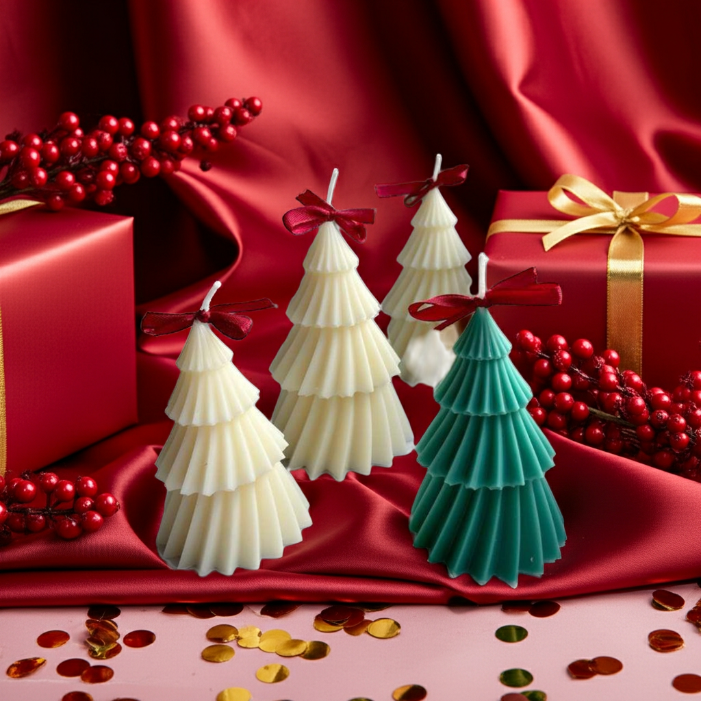 Festive Christmas Candle Tree Bundle – Perfect Holiday Gift