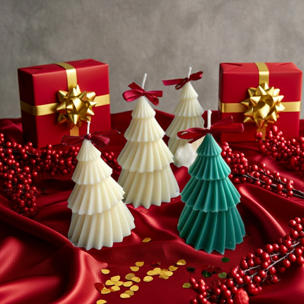 Festive Christmas Candle Tree Bundle – Perfect Holiday Gift