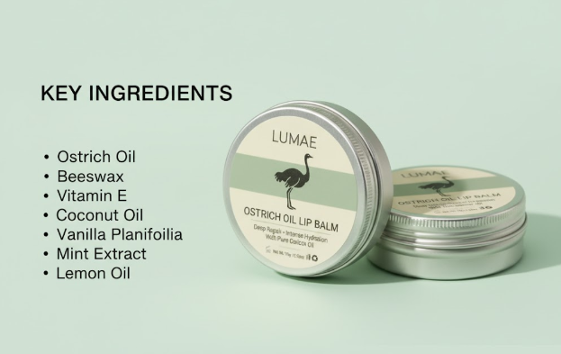 Ostrich Oil Lip Balm