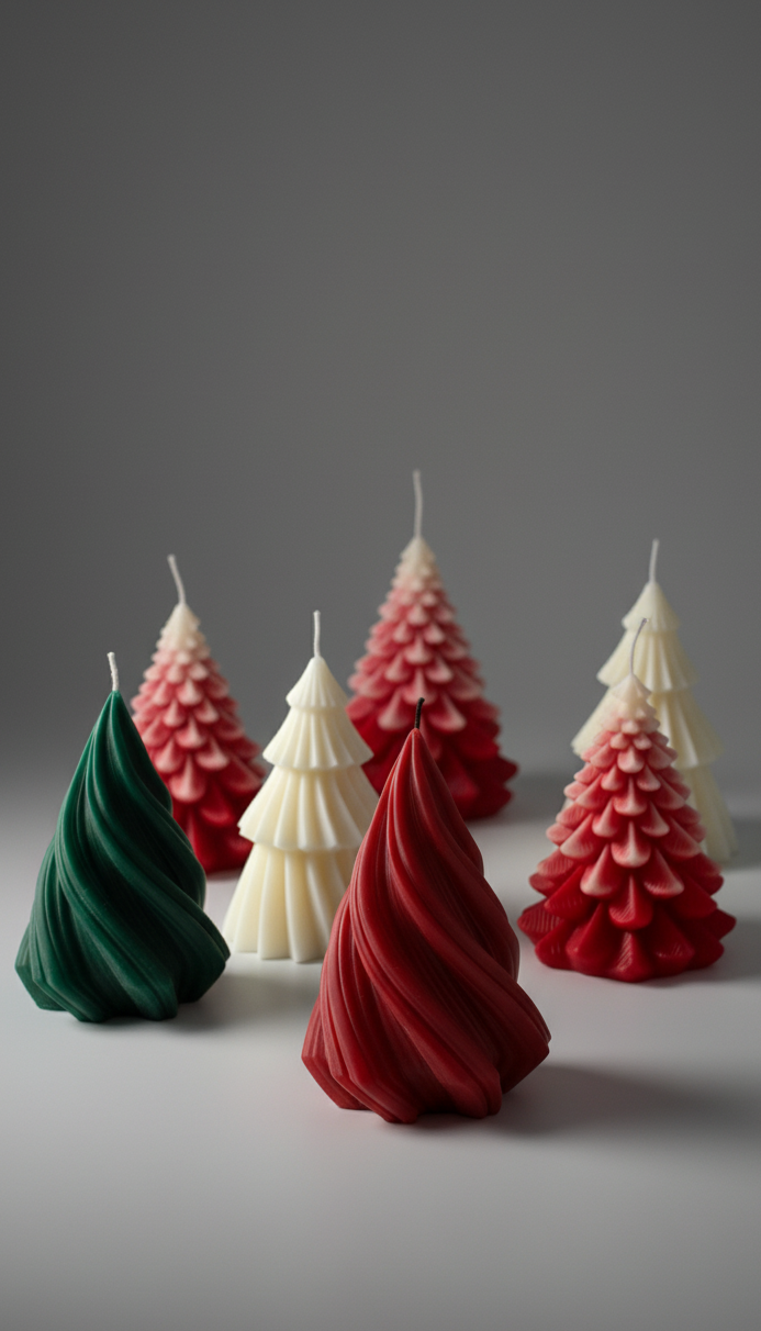 Festive Christmas Candle Tree Bundle – Perfect Holiday Gift