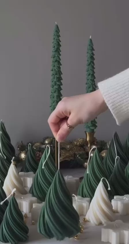 Festive Christmas Candle Tree Bundle – Perfect Holiday Gift