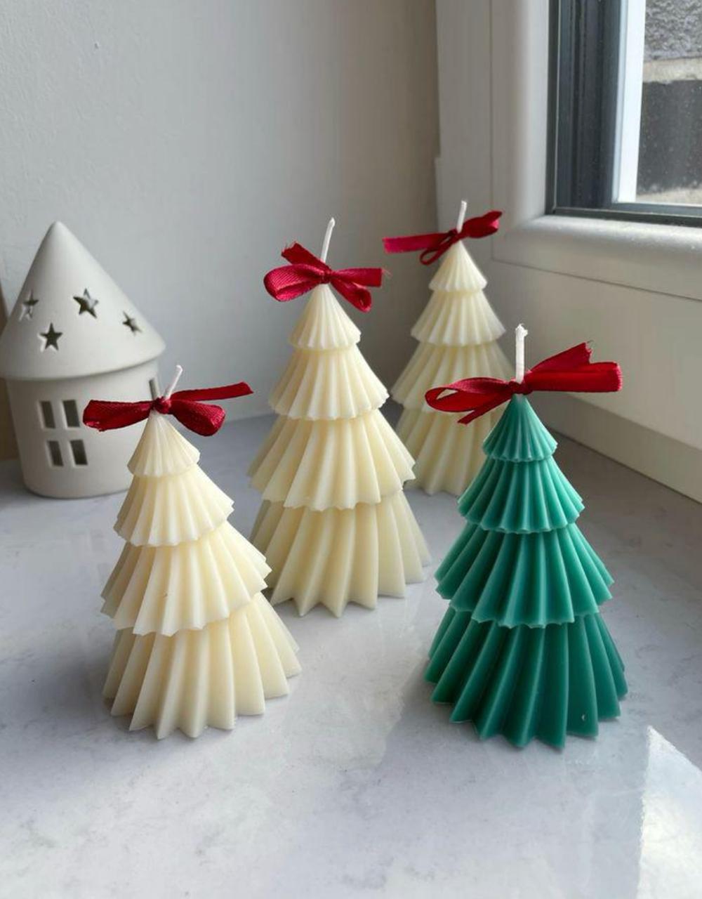 Festive Christmas Candle Tree Bundle – Perfect Holiday Gift
